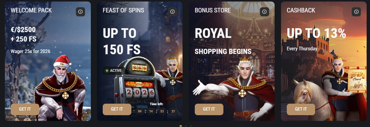 king billy bonus